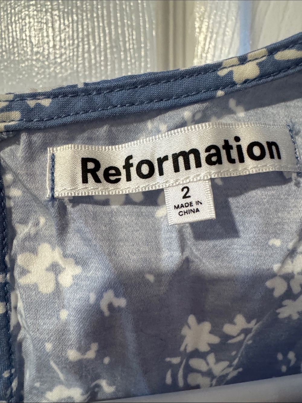 Reformation Isador floral mini dress - Picture 3 of 5